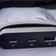 No power outlets available? The MOS Pack can also hold an external battery pack for charging up your toys.